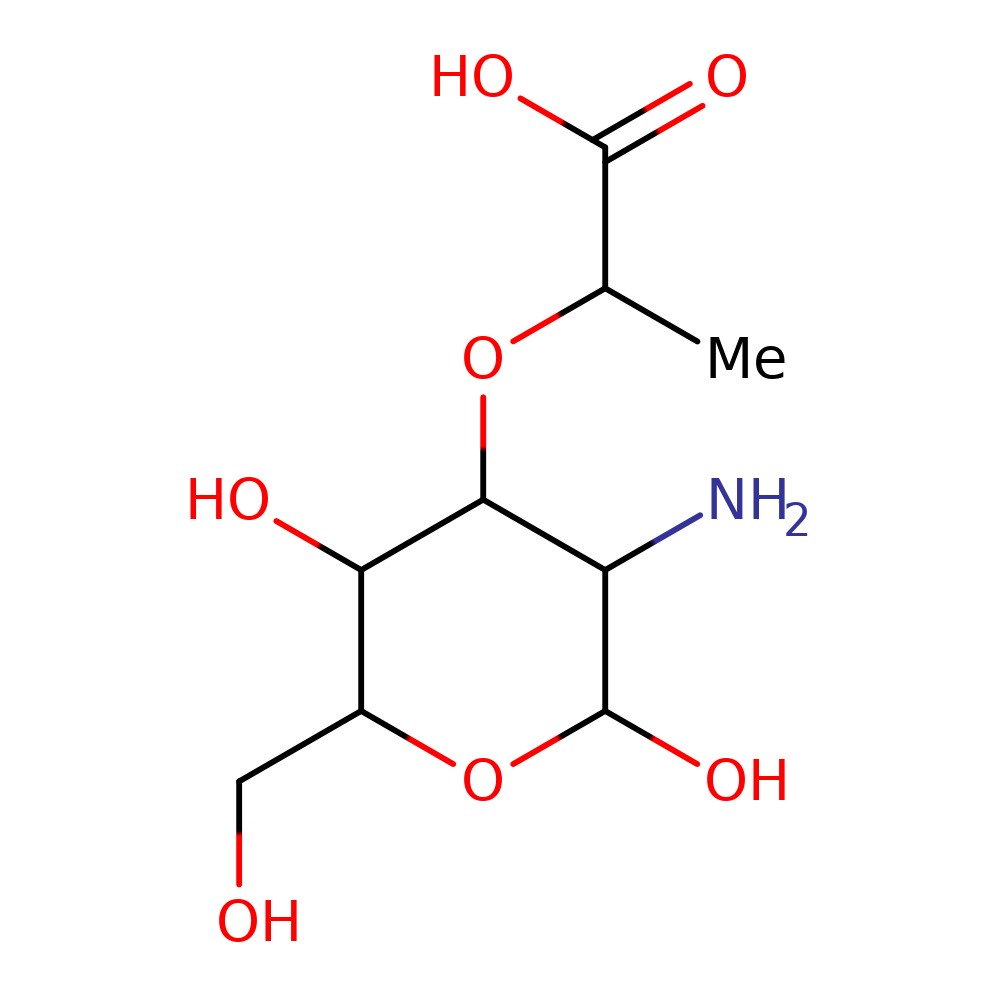 2_14_2_2-Amino-3-O-R-1-carboxyethyl-2-deoxy-b-D-glucopyranose_