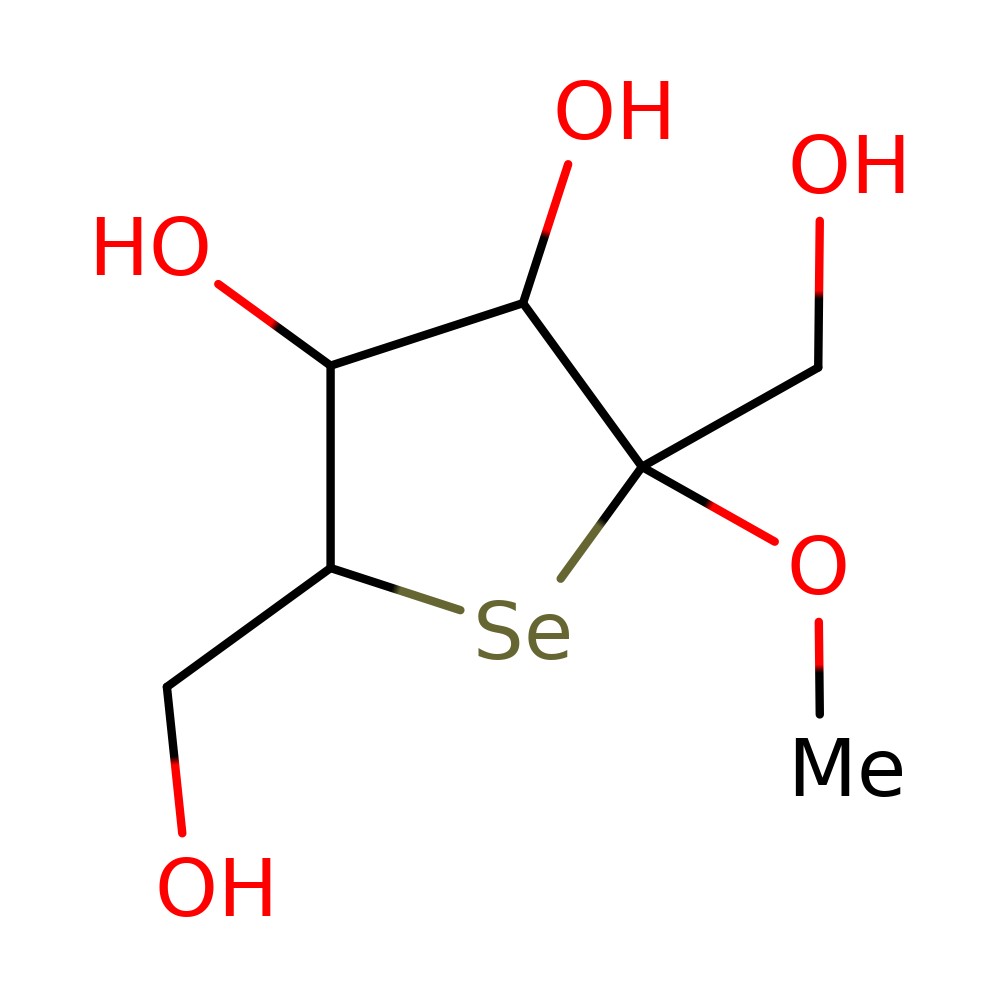 2_15_Methyl_5-seleno-a-D-fructofuranoside_